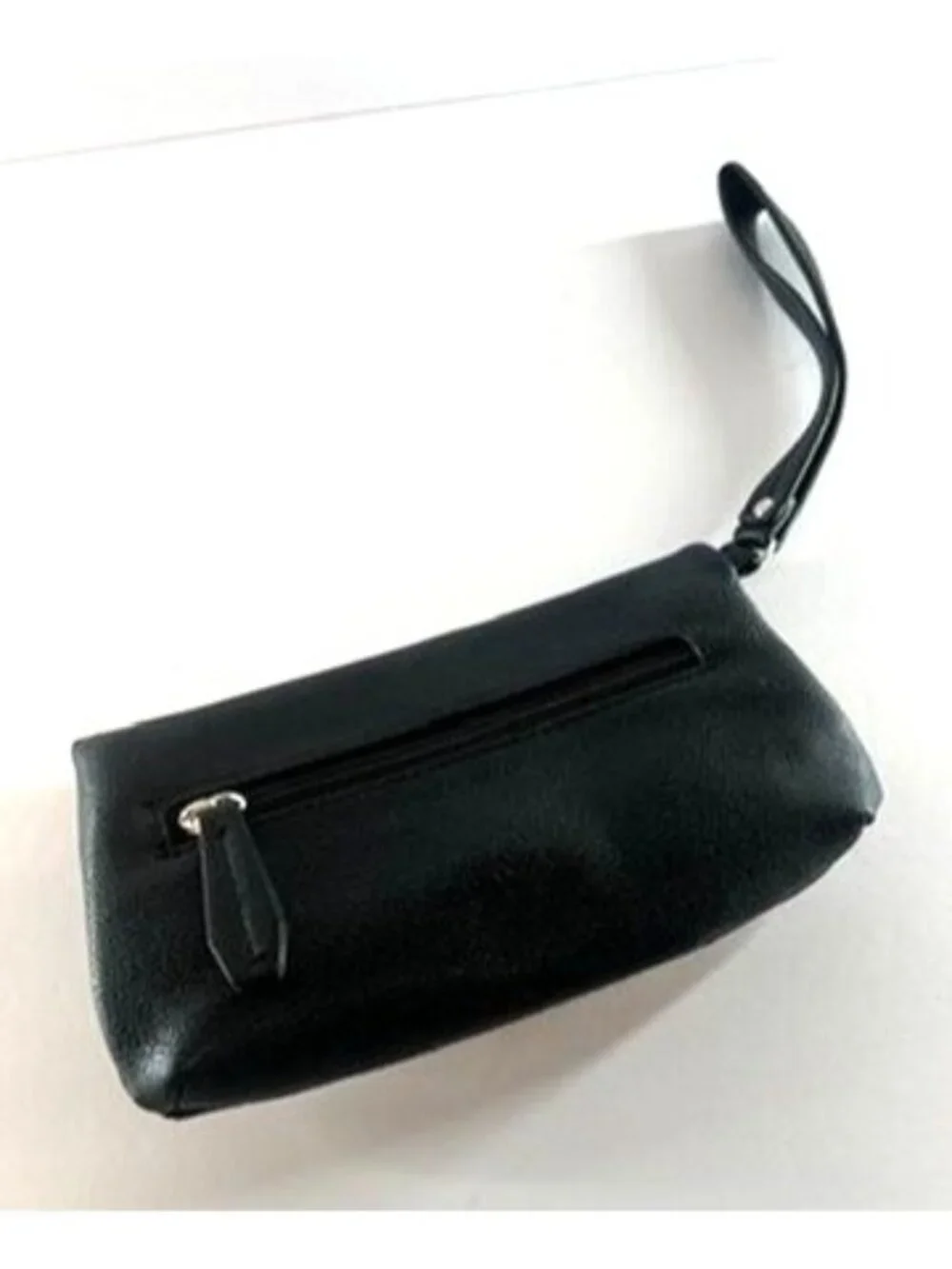 J LO clutch, wristlet, faux leather